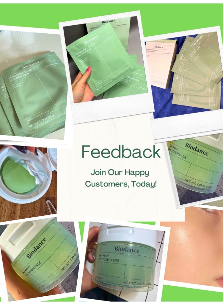 Biodance Sea Kelp Toner Pads & Refreshing Sea Kelp Deep Mask Set – Hydrating, Soothing Korean Skincare for Radiant Skin - Image 2